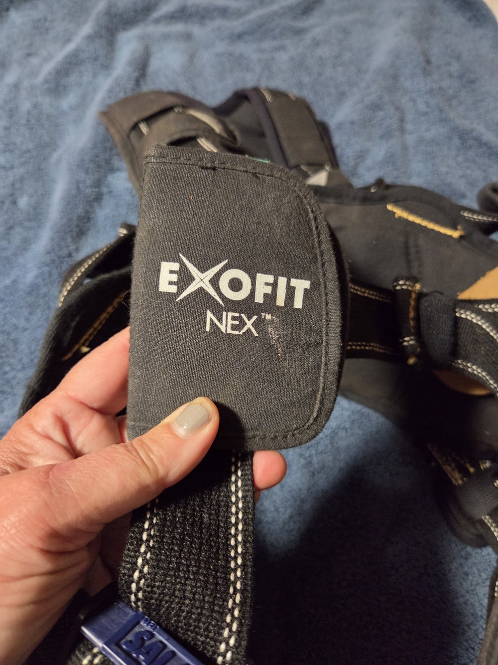 Black Men’s Safety Harness  Exofit